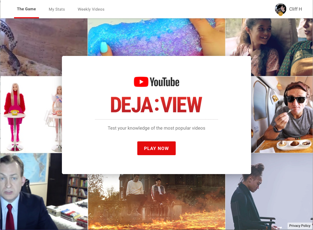 Deja View Screenshot